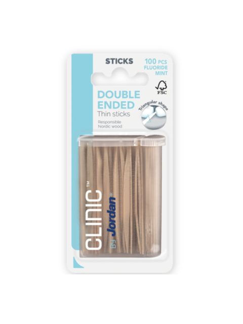 sort Derive Postnummer Clinic Thin Toothpicks - Jordan Oral Care