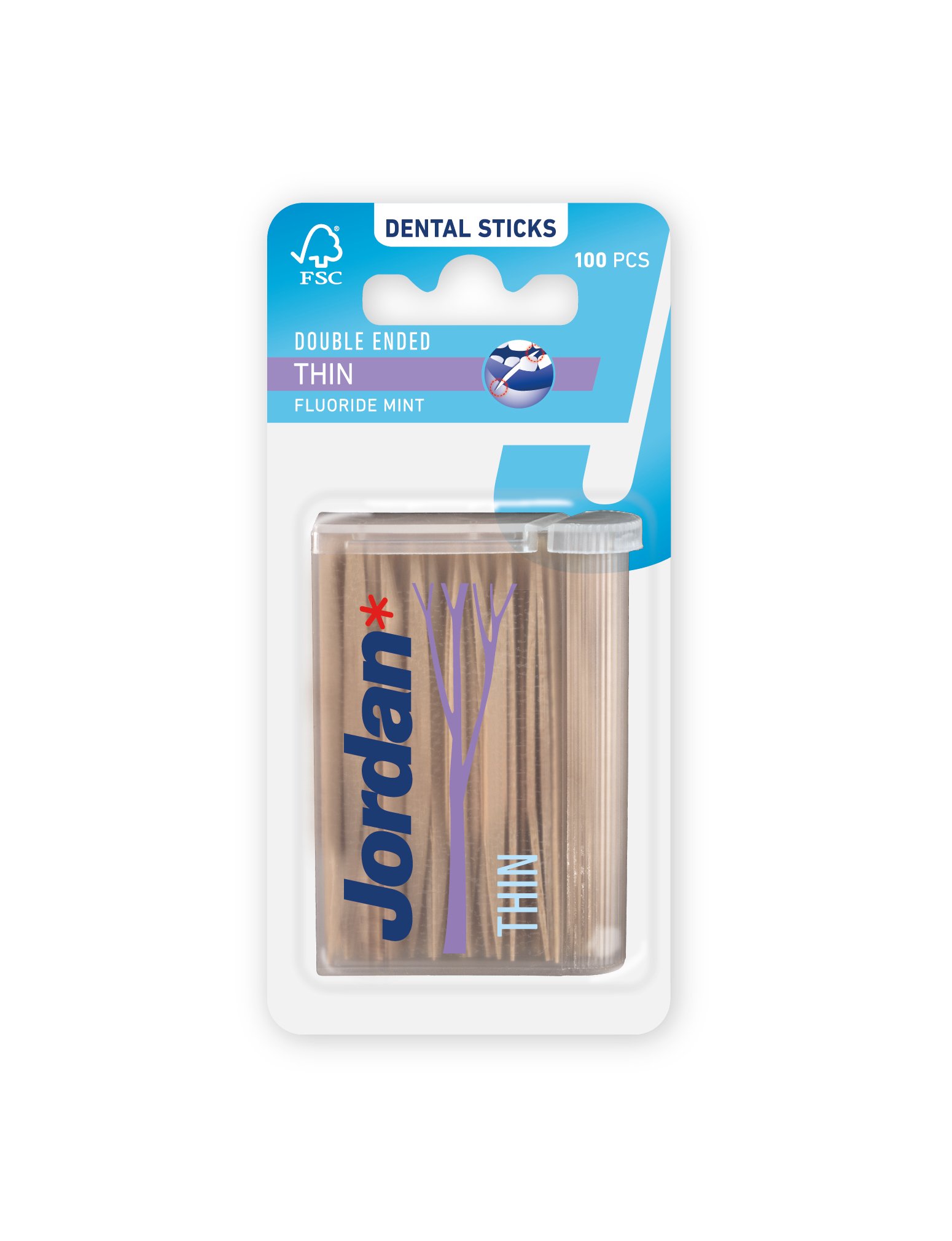 Sticks Double Ended - Jordan Oral Care