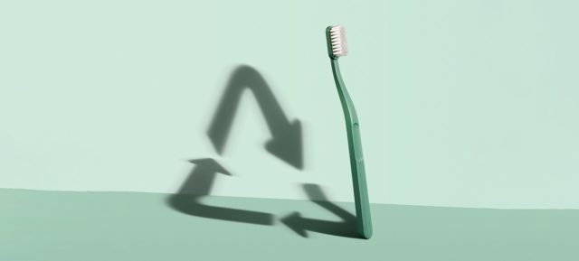 Jordan Green Clean toothbrush.