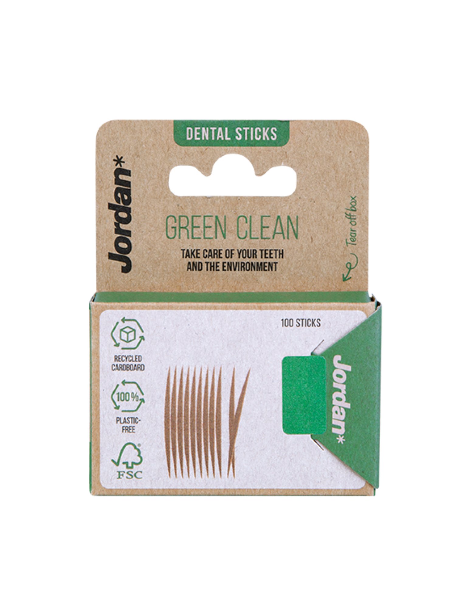beskæftigelse Smuk kvinde hørbar Green Clean Toothpicks - Jordan Oral Care