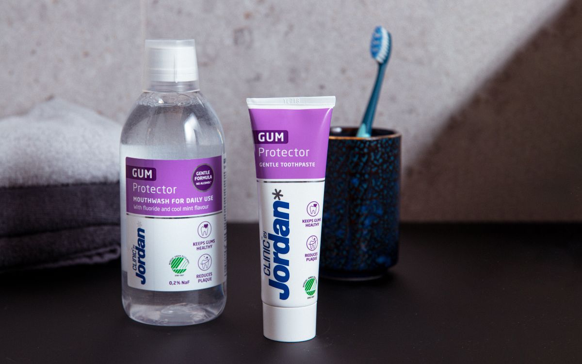 Clinic by Jordan Gum Protector for munntørrhet. FOTO
