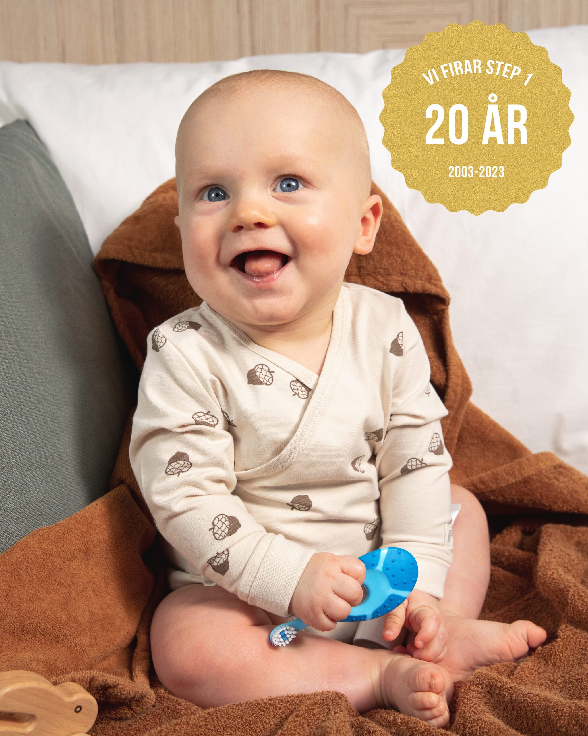 Jordan Step 1 barntandborste firar 20 år