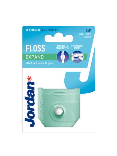 Jordan expand tandtråd floss i grön förpackning