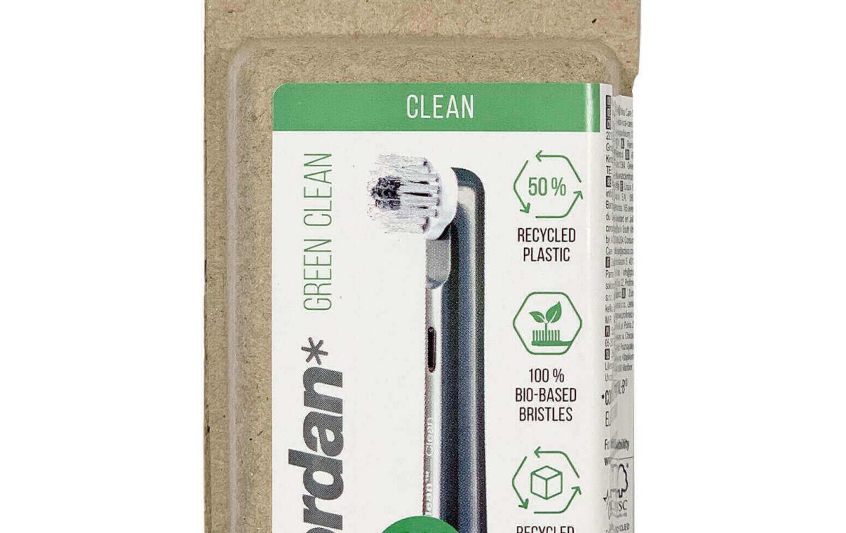 Green clean brush head