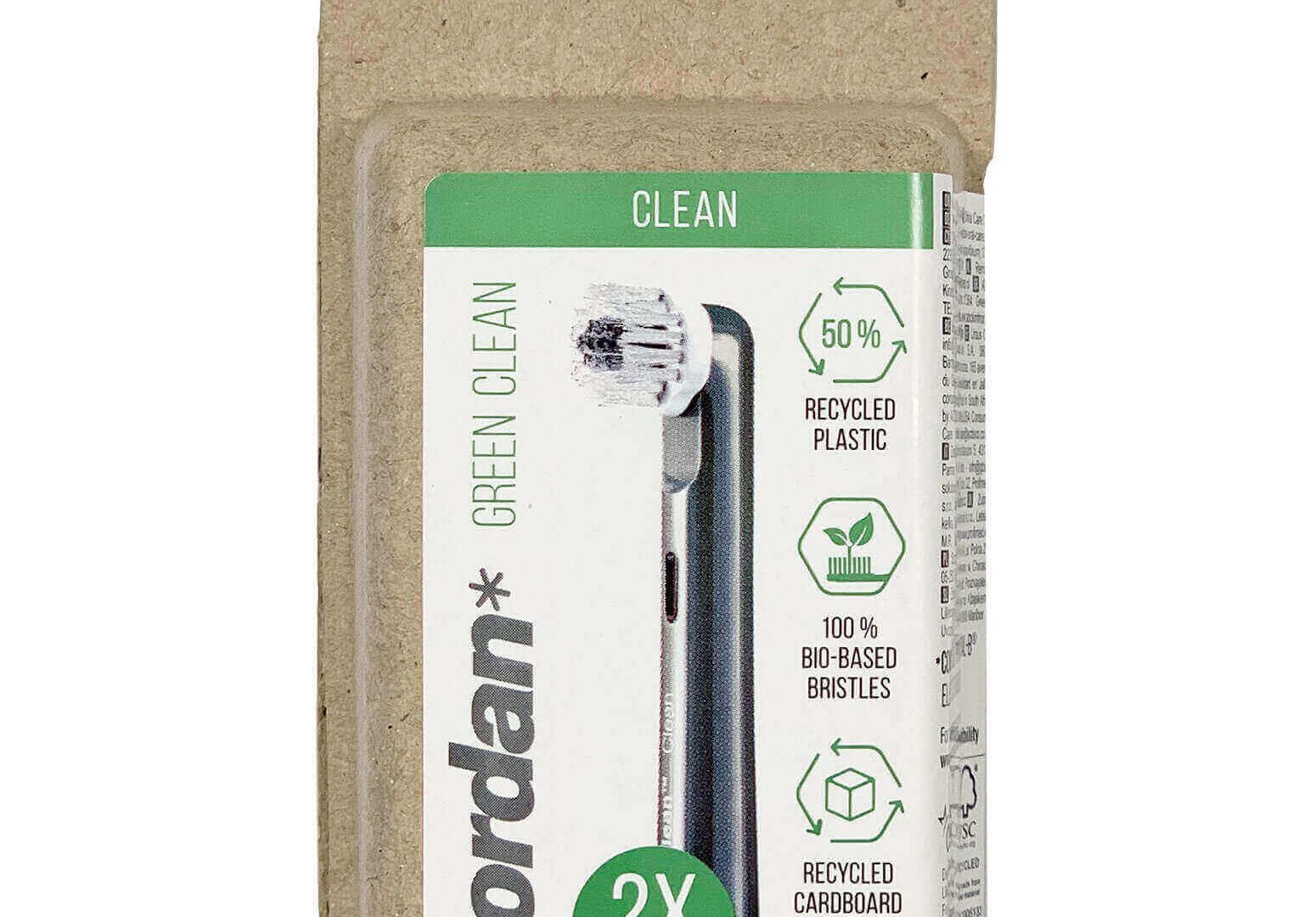 Green clean brush head