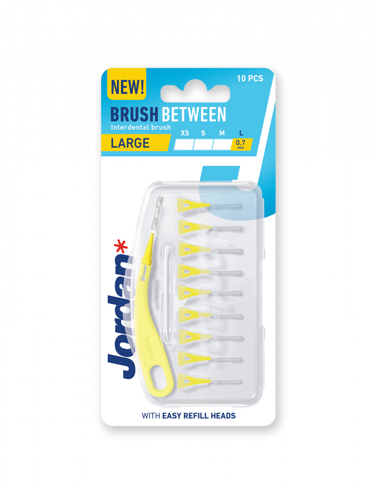 Brush Between refillable interdental brush Jordan Oral Care