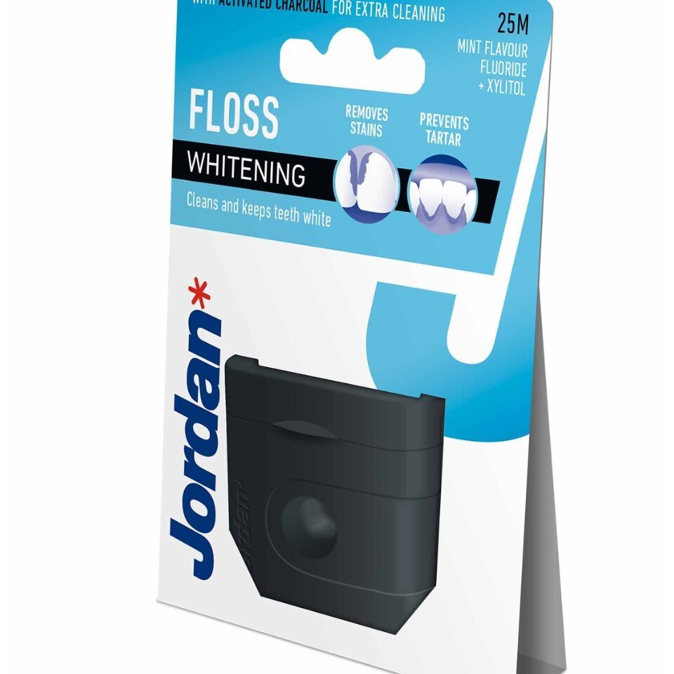 Whitening Dental Floss tarpdančių siūlas Jordan Oral Care
