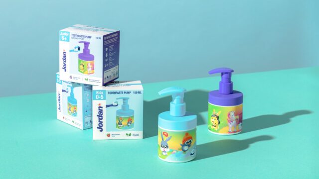 Toothpaste Pump Child Kids Toothpaste Pump | Jordan Oral Care